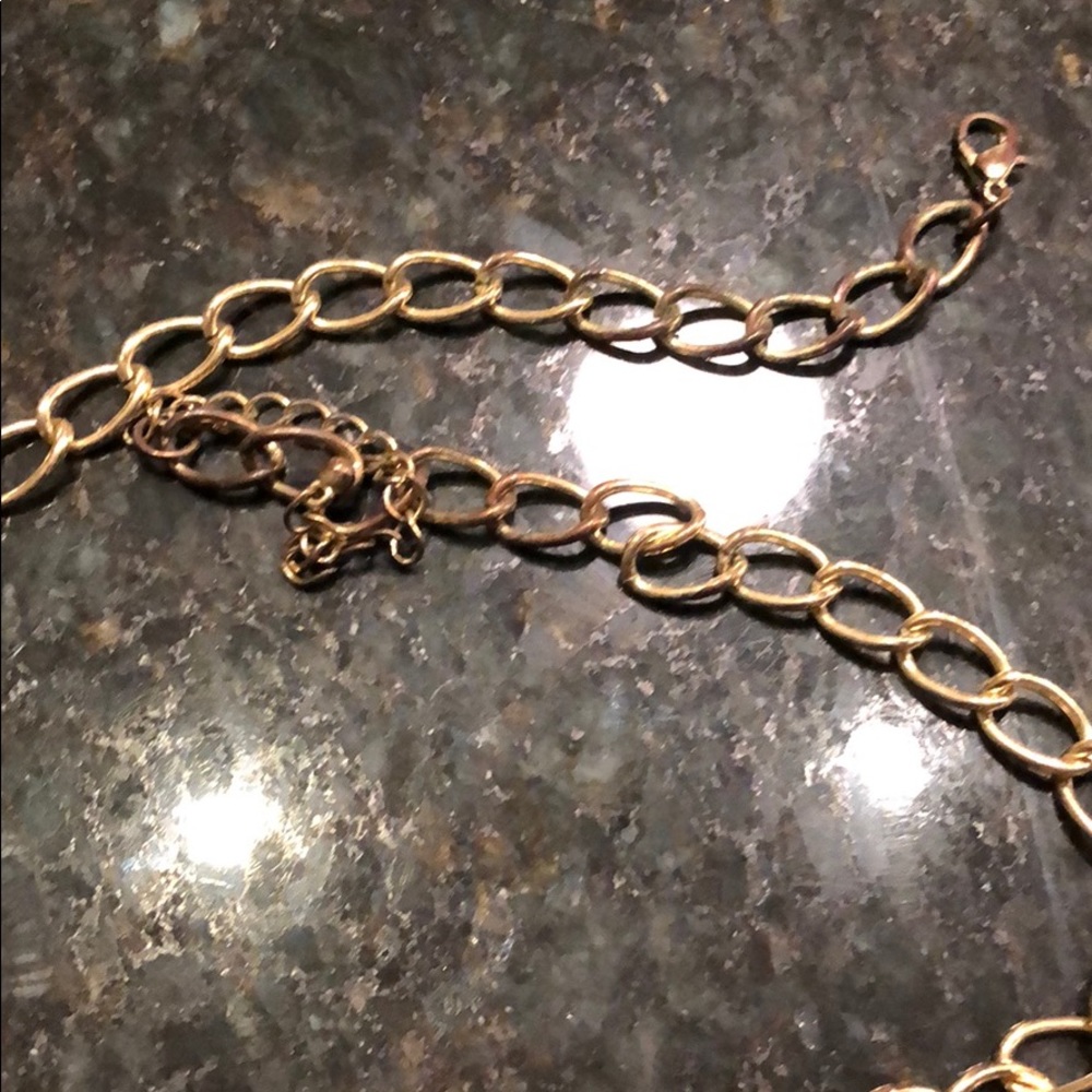 Blue Statement Necklace - image 3